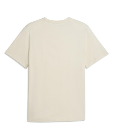 Puma Koszulka męska ESS ELEVATED TEE 69205487 - Beżowa | Sklep Monotox