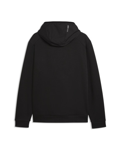 Puma Bluza męska PUMATECH MATERIAL MIX FULL ZIP HOODIE 69449001 - Czarna | Sklep Monotox