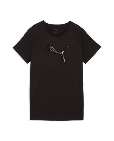 Puma Koszulka damska ESS SEQUINS TEE 69457601 - Czarna | Sklep Monotox