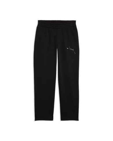 Puma Spodnie damskie ESS SEQUINS COMFORT PANTS FL 69457801 - Czarne | Sklep Monotox