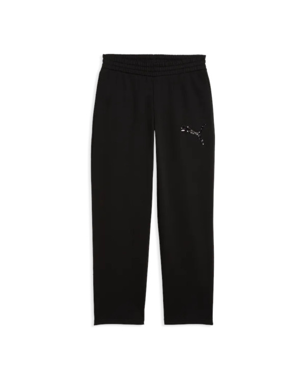 Puma Spodnie damskie ESS SEQUINS COMFORT PANTS FL 69457801 - Czarne | Sklep Monotox