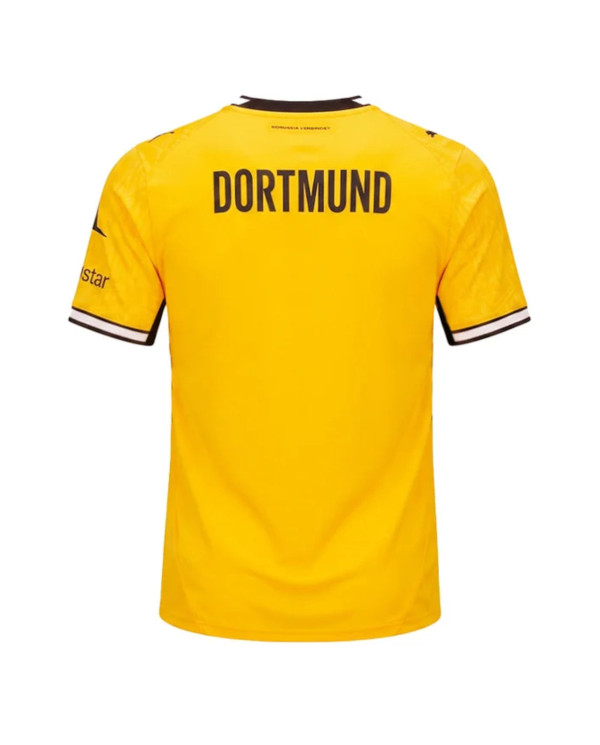 Puma Koszulka męska BVB HOME JERSEY AUTHENTIC 78408701 - Żółta | Sklep Monotox