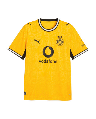 Puma Koszulka męska BVB HOME JERSEY 78408801 - Żółta | Sklep Monotox