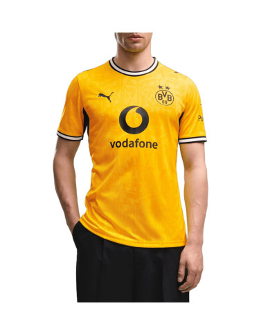 Puma Koszulka męska BVB HOME JERSEY 78408801 - Żółta | Sklep Monotox
