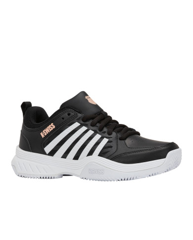K-Swiss Buty damskie COURT EXPRESS 2 CLAY 94429-078-M - Czarne | Sklep Monotox