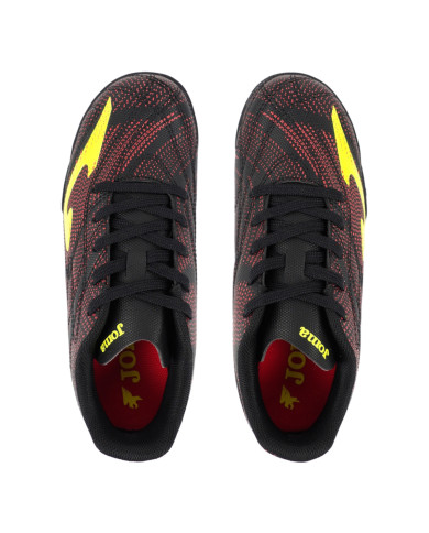 Joma Buty dziecięce EVOLUTION JR 2601 BLACK TF EVJW2601TF - Czarne | Sklep Monotox