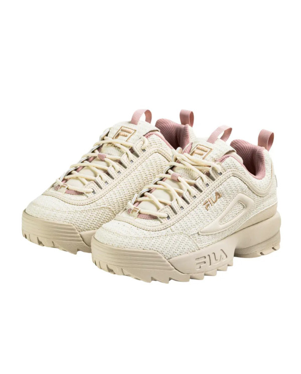 Fila Buty damskie DISRUPTOR F WMNS FFW046770001 - Beżowe | Sklep Monotox