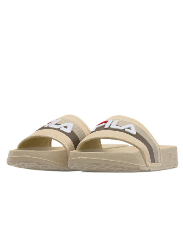 Fila Klapki damskie MORRO BAY STRIPES FFW055370027 - Beżowe | Sklep Monotox