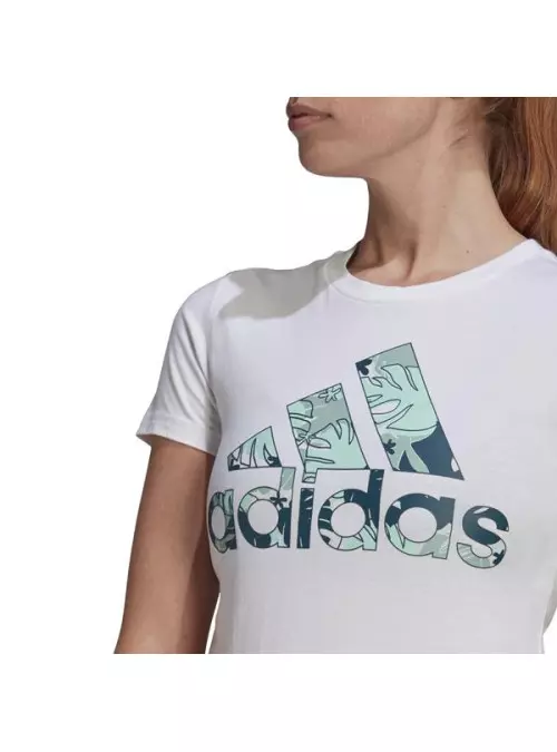 Adidas Damski T-shirt W Trpcl G T Biały | Oficjalny sklep | Monotox