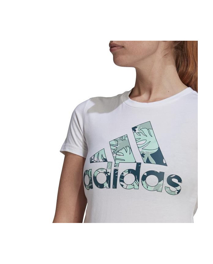 Adidas Damski T-shirt W Trpcl G T Biały | Oficjalny sklep | Monotox