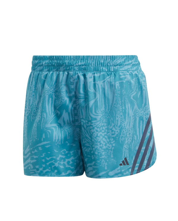 Adidas Szorty damskie adidas Performance RI 3S AOP SHORT IL1741 - Niebieskie | Sklep Monotox