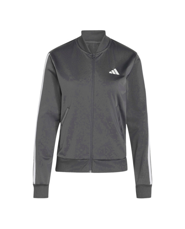 Adidas Bluza damska adidas Performance W ESS 3S TS KT0511 - Szara | Sklep Monotox