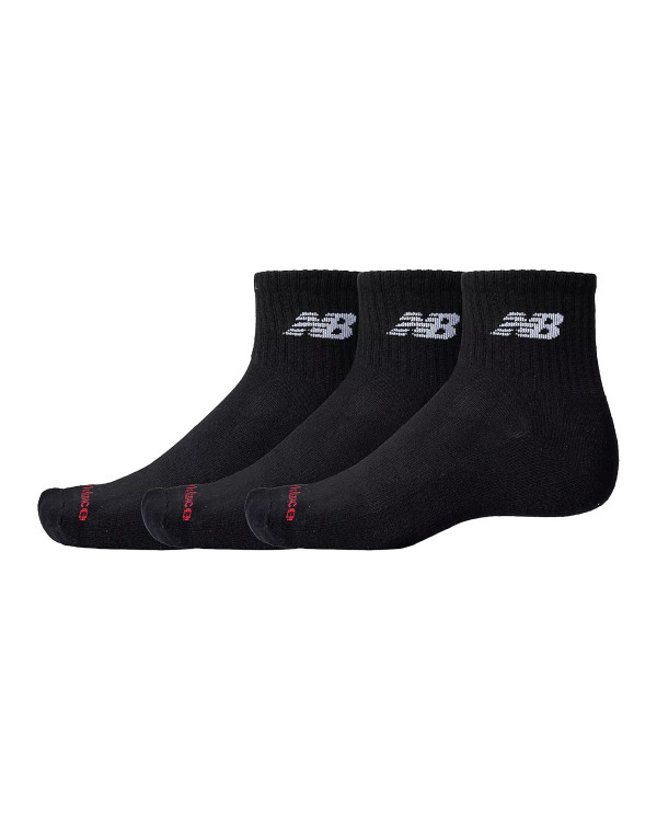 New Balance Skarpetki EVERYDAY ANKLE 3 PACK LAS51303BK - Czarne | Sklep Monotox