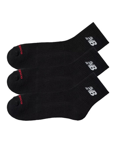 New Balance Skarpetki EVERYDAY ANKLE 3 PACK LAS51303BK - Czarne | Sklep Monotox