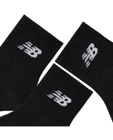 New Balance Skarpetki EVERYDAY ANKLE 3 PACK LAS51303BK - Czarne | Sklep Monotox