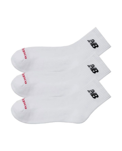 New Balance Skarpetki EVERYDAY ANKLE 3 PACK LAS51303WK - Białe | Sklep Monotox