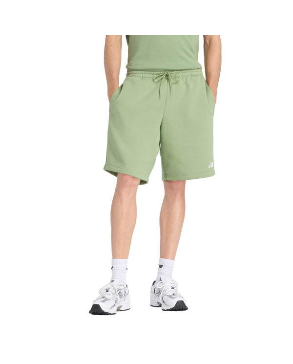 New Balance Szorty męskie SPORT FLEECE SHORT 9 MS43903AAR - Zielone | Sklep Monotox