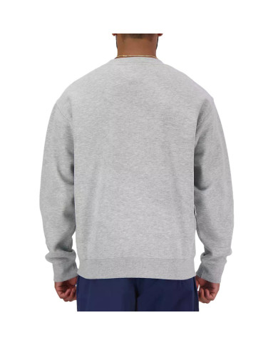 New Balance Bluza męska SPORT ESSENTIALS FLEECE CREW MT41510AG - Szara | Sklep Monotox