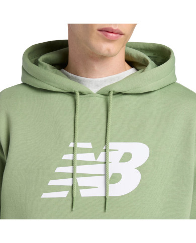 New Balance Bluza męska SPORT CORE BRUSHED HOODIE MT43904AAR - Zielona | Sklep Monotox