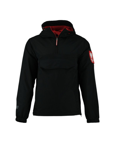 Monotox Kurtka męska ANORAK VS BLACK RED MX23115 - Czarna | Sklep Monotox