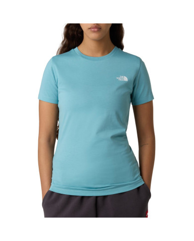 The North Face Damski T-shirt W Ss Sd Slim Tee NF0A87NHBOA Fioletowy | Sklep Monotox