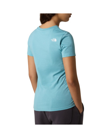 The North Face Damski T-shirt W Ss Sd Slim Tee NF0A87NHBOA Fioletowy | Sklep Monotox