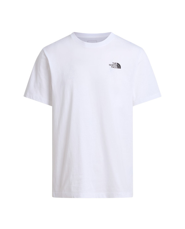 The North Face Koszulka męska M EVO BOX NSE REG SS TEE NF0A8B6KFN4 - Biała | Sklep Monotox
