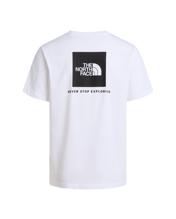 The North Face Koszulka męska M EVO BOX NSE REG SS TEE NF0A8B6KFN4 - Biała | Sklep Monotox