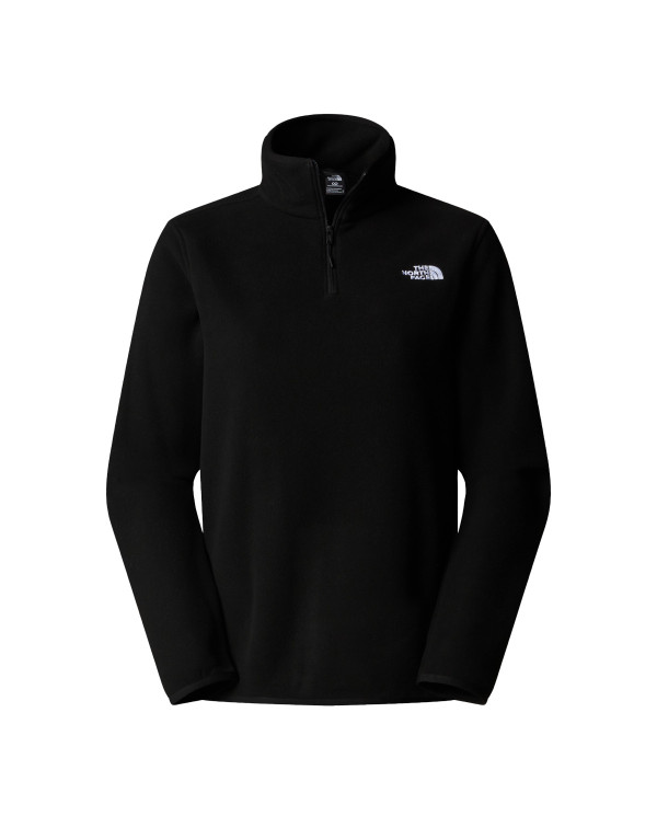 The North Face Bluza damska W GLCR FLC 1/4 ZIP JKT NF0A8D2JJK3 - Czarna | Sklep Monotox