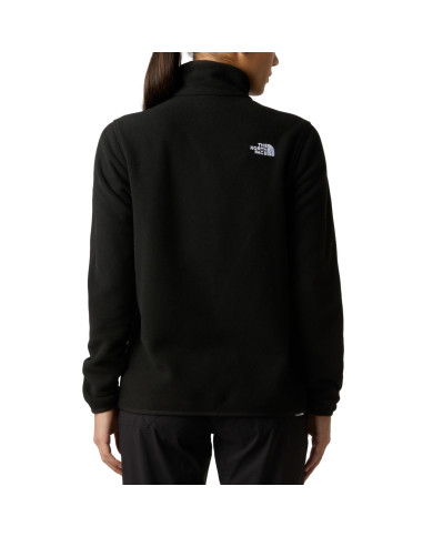 The North Face Bluza damska W GLCR FLC 1/4 ZIP JKT NF0A8D2JJK3 - Czarna | Sklep Monotox