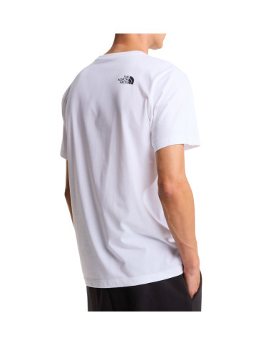 The North Face Koszulka męska M EVO BOX HD RG SS TEE NF0A8G9CFN4 - Biała | Sklep Monotox