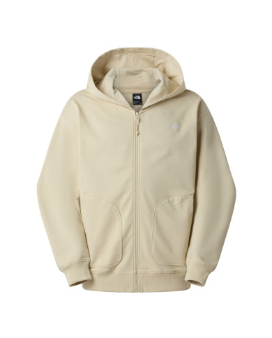 The North Face Bluza męska U ESS OS FZ HD NF0A8GQGDOM - Beżowa | Sklep Monotox
