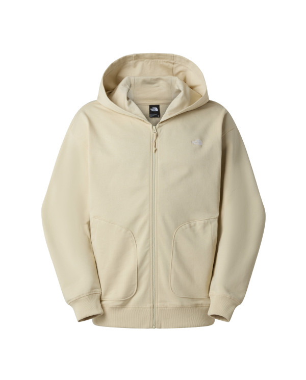 The North Face Bluza męska U ESS OS FZ HD NF0A8GQGDOM - Beżowa | Sklep Monotox