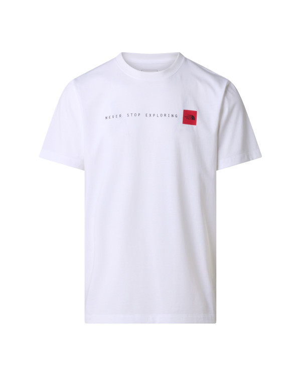 The North Face Koszulka męska M NSE REG SS TEE-GRAPHIC NF0A8GUVFN4 - Biała | Sklep Monotox