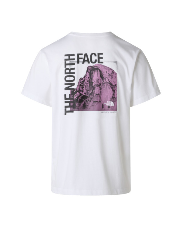 The North Face Koszulka męska M HALF DOME PHOTO REG S NF0A8GV0FN4 - Biała | Sklep Monotox