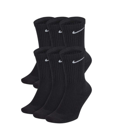 Nike Skarpetki męskie EVERYDAY LONG CUSH 6PACK SX7666010 - Czarne | Sklep Monotox