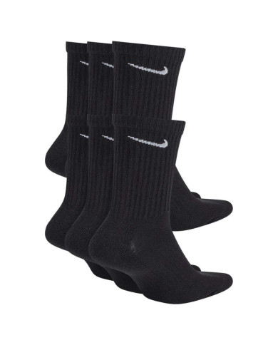 Nike Skarpetki męskie EVERYDAY LONG CUSH 6PACK SX7666010 - Czarne | Sklep Monotox