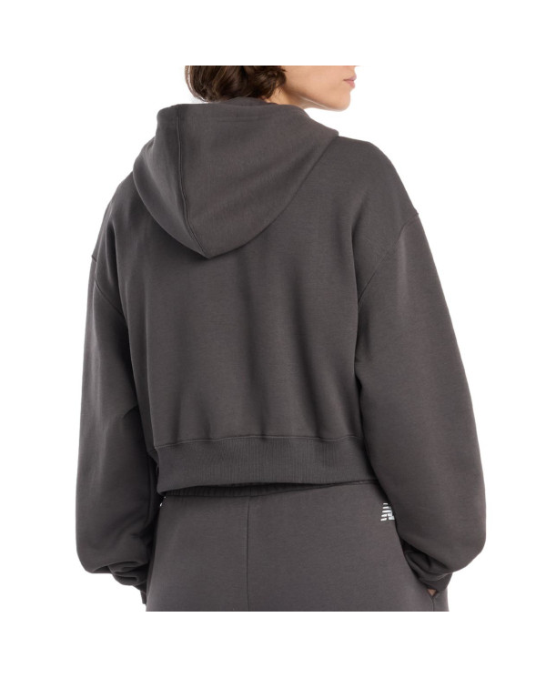 New Balance Bluza damska OVERSIZED PEACE HOODIE WJ6109B2ABR - Szara | Sklep Monotox