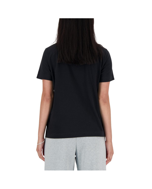 New Balance Koszulka damska S/S JERSEY WT41509BK - Czarna | Sklep Monotox