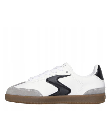Skechers Buty HOTSHOT-JUNIOR VARSITY 418005LWBK - Białe | Sklep Monotox