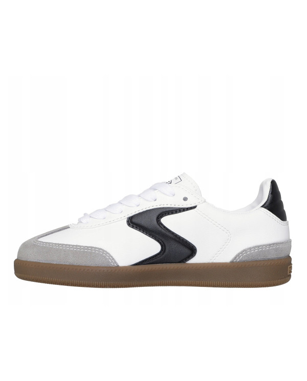 Skechers Buty HOTSHOT-JUNIOR VARSITY 418005LWBK - Białe | Sklep Monotox