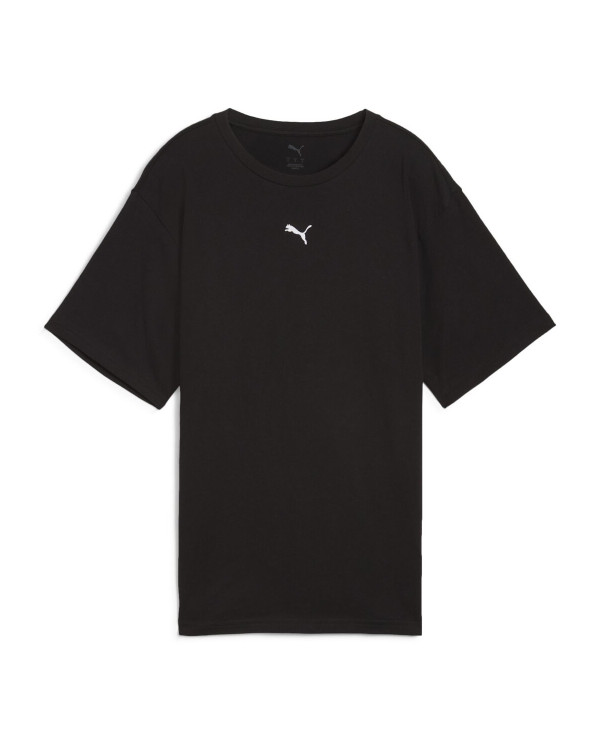 Puma Damski T-shirt Ess Relaxed Tee Puma 68497101 Czarny | Sklep Monotox