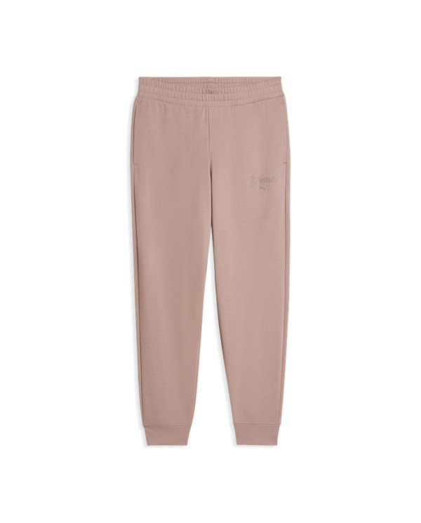 Puma Spodnie damskie ESS SCRIPT COMFORT SWEATPANTS TR 69176388 - Różowe | Sklep Monotox