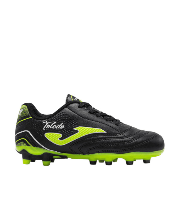 Joma Buty dziecięce TOLEDO JR 2601 BLACK FG TOJW2601FG - Czarne | Sklep Monotox