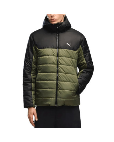 Puma Kurtka męska ESS HOODED PADDED JKT 68521186 - Czarna | Sklep Monotox