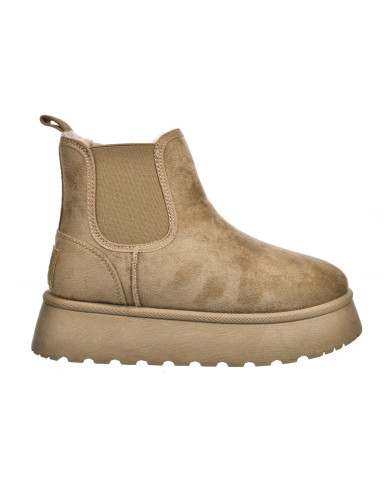 Big Star Buty damskie BIG KIN UU274173 - Beżowe | Sklep Monotox