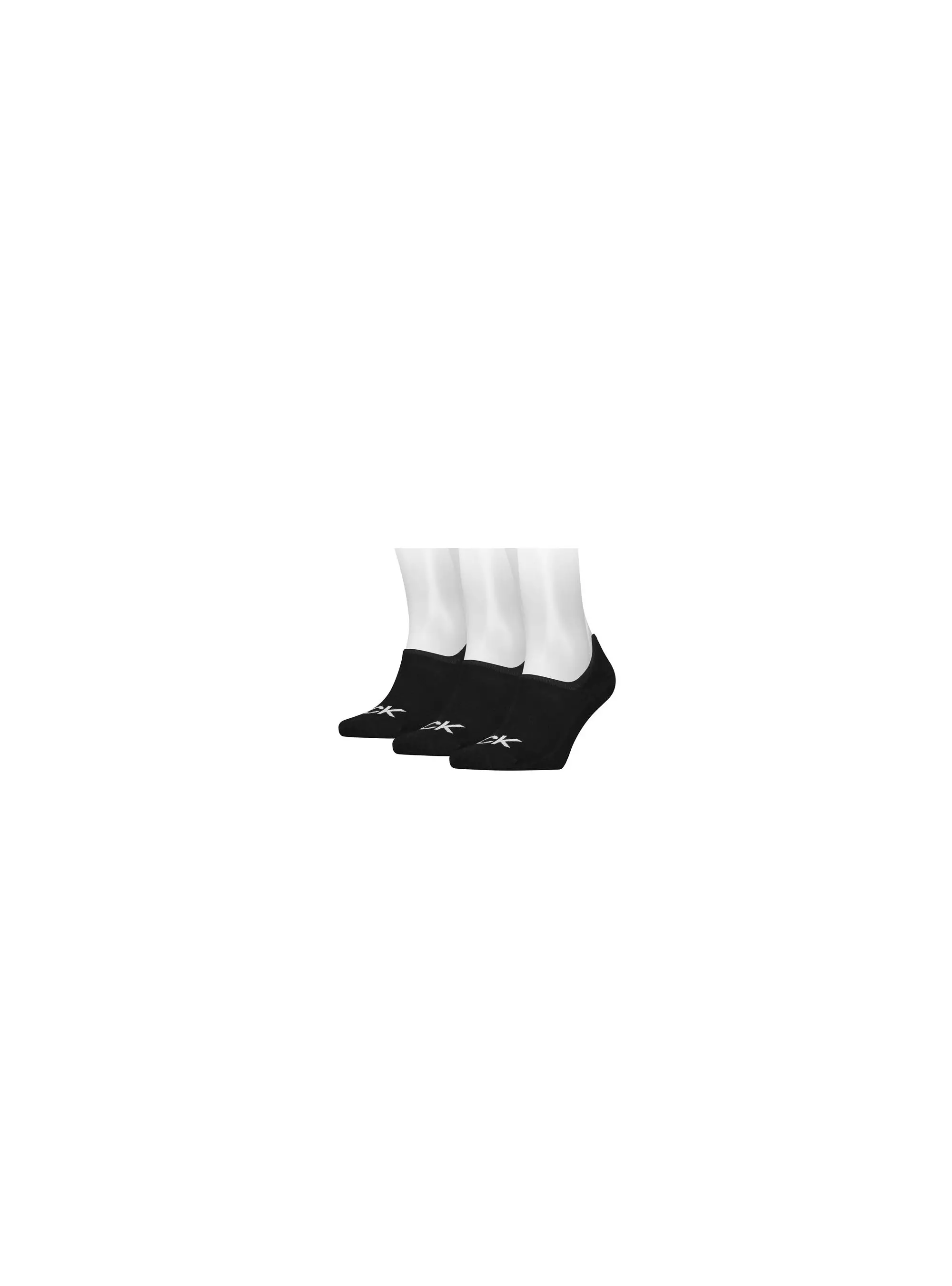 Calvin Klein CK MEN FOOTIE HIGH CUT 3P LOGO 701218723001