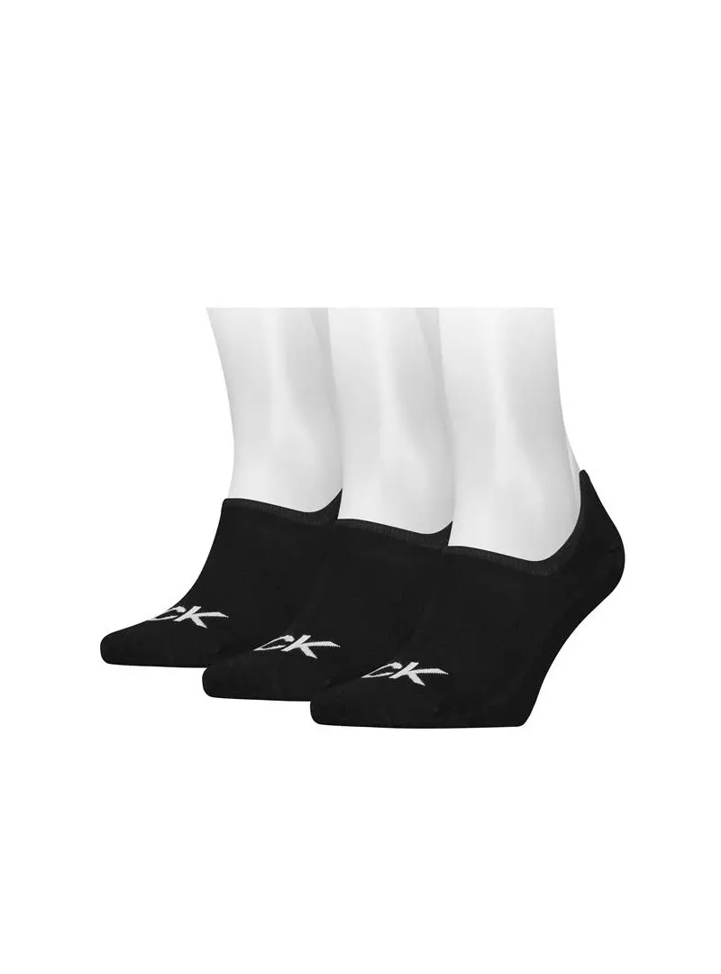 Calvin Klein CK MEN FOOTIE HIGH CUT 3P LOGO 701218723001