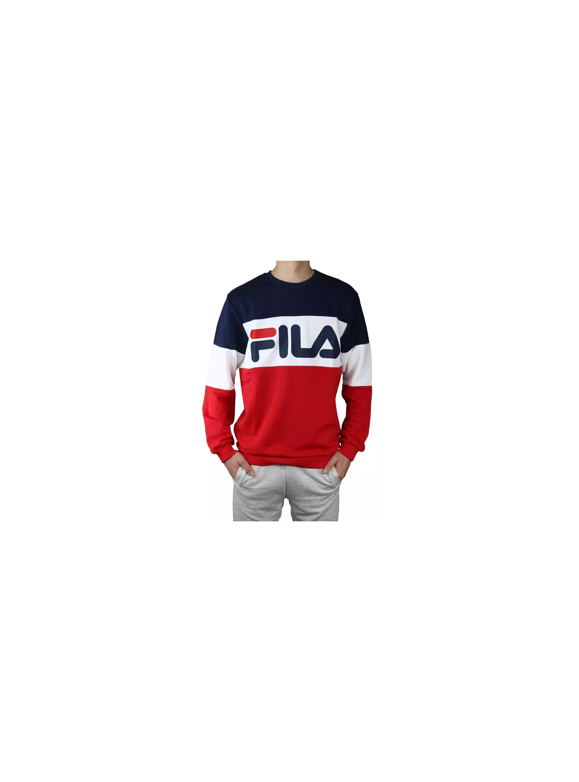 Fila STRAIGHT BLOCKED CREW 688050R69