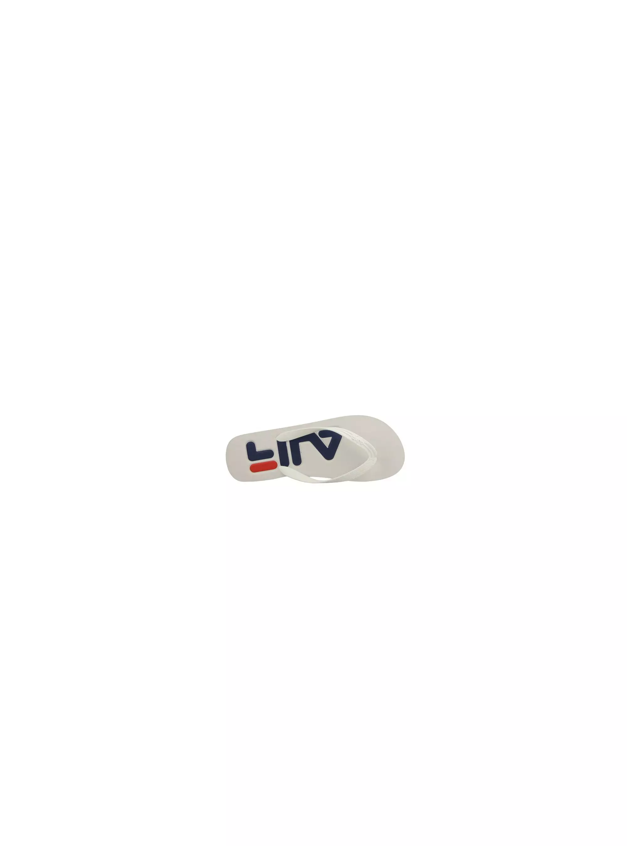 Fila Damskie Klapki Troy Slipper - Białe | Lekkość